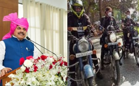 MP की सड़कों पर दिखेगा क्वींस ऑन द व्हील्स का जलवा, 1,400 KM लंबी करेगी बाइक ट्रेल, CM मोहन ने देशभर की 25 महिला बाइकर्स को किया रवाना