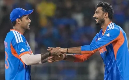 कप्तान सूर्यकुमार यादव ने अब बताया सच, कहा - अफ्रीका के खिलाफ मैच से बाहर होने पर अक्षर पटेल नहीं थे खुश