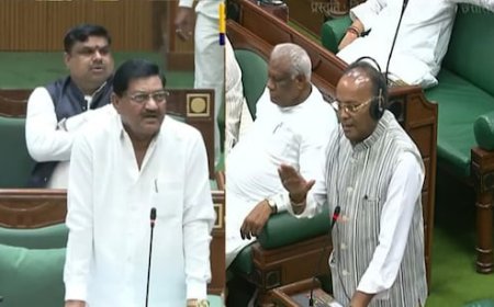 अफीम पर सदन में हंगामा, BJP बोली- कांग्रेस के संरक्षण में हो रही थी खेती, विरोध में बेल में गए 29 विपक्षी MLA निलंबित