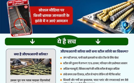 इंदौर-उज्जैन सिक्सलेन में इस्तेमाल हो रहे ‘जीएफआरपी’ की सरिये 