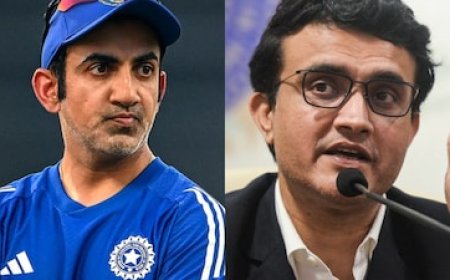 गंभीर को इसकी जरूरत नहीं', सौरव ने दी भारतीय हेड कोच गौतम को अहम सलाह