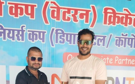 स्व. श्री कैलाश नारायण सारंग (बाबूजी) स्मृति 9th ऑल इंडिया मास्टर्स कप क्रिकेट टूर्नामेंट विभागीय ग्रुप : रोमांचक मैच मे एमपी पोस्टल ने सीजीएसटी को 9 विकेट से हराया जबकि डीजीपी इलेवन को वाक ओवर दिया गया