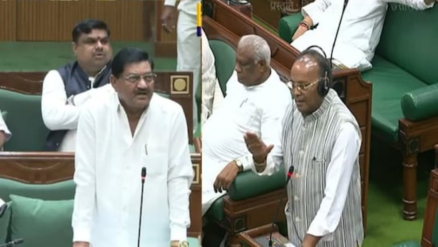 अफीम पर सदन में हंगामा, BJP बोली- कांग्रेस के संरक्षण में हो रही थी खेती, विरोध में बेल में गए 29 विपक्षी MLA निलंबित