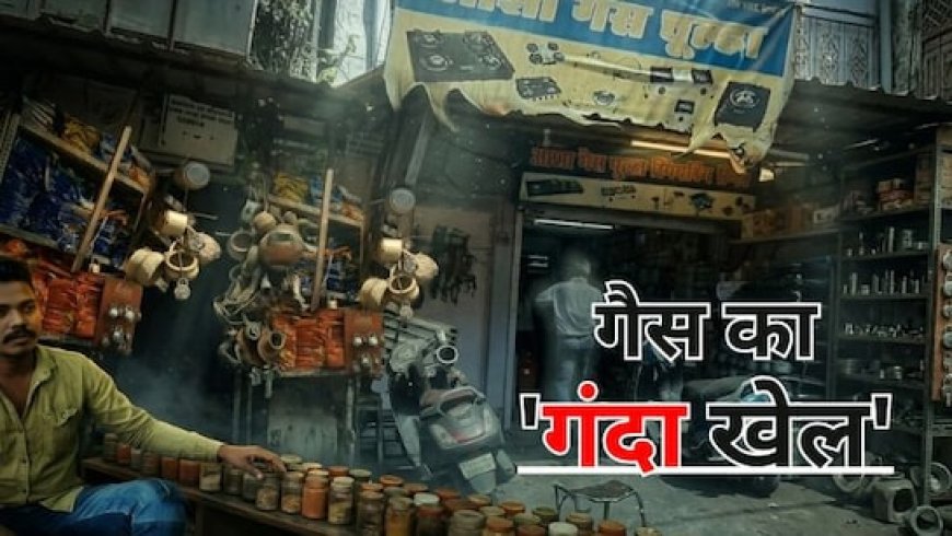 भोपाल में गैस का काला खेल, 1500 रुपये में मिल रहा सिलेंडर, दुकानों पर अवैध रीफिलिंग