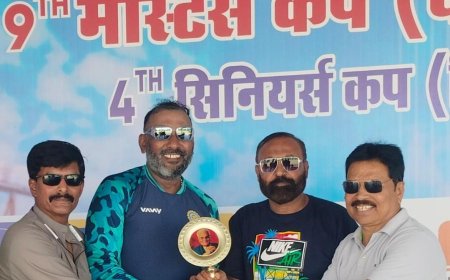 स्व. श्री कैलाश नारायण सारंग (बाबूजी) स्मृति 9th ऑल इंडिया मास्टर्स कप क्रिकेट टूर्नामेंट : वेटरन ग्रुप मे आईपीसीए ने गुरु इलेवन ग्वालियर को और कॉर्पोरेट ग्रुप मे टीम स्कोप ने शेड़ो हॉक्स को हराया