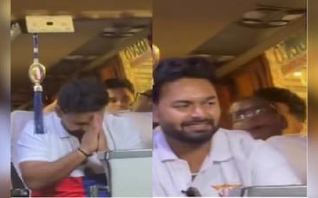 टीम के मालिक गोयनका का नाम सुनते ही ऋषभ पंत ने जोड़ लिए हाथ, वायरल हुआ रिएक्शन