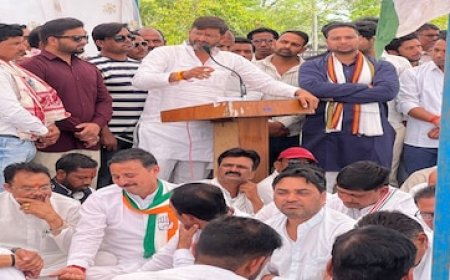 कुणाल चौधरी का शिवराज सिंह चौहान पर विवादित बयान; शाजापुर में गेहूं खरीदी पर धरना, जानिए क्या बोल गए?