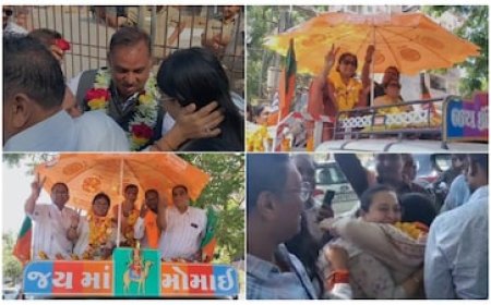 गुजरात के स्थानीय चुनाव में फिर लहराया भगवा, सभी 15 नगर निगम में BJP की जीत