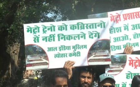 भोपाल मेट्रो पर बवाल; कब्रिस्तान के नीचे अंडरग्राउंड लाइन का विरोध, वक्फ तक पहुंच मामला