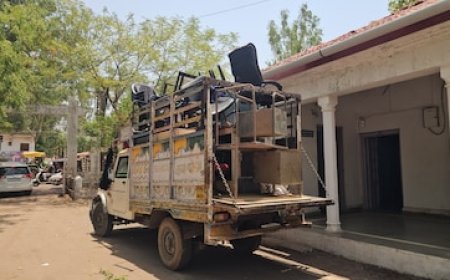 कूलर, पंखा, कुर्सी-टेबल जो मिला कोर्ट ने सब उठवा दिया, गुना PWD दफ्तर हो गया खाली, जानें क्यों चला 'हंटर'