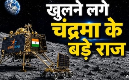 चंद्रयान-3 के 'लूनर हॉप' ने खोले चंद्रमा के बड़े रहस्य, वैज्ञानिक भी हैरान