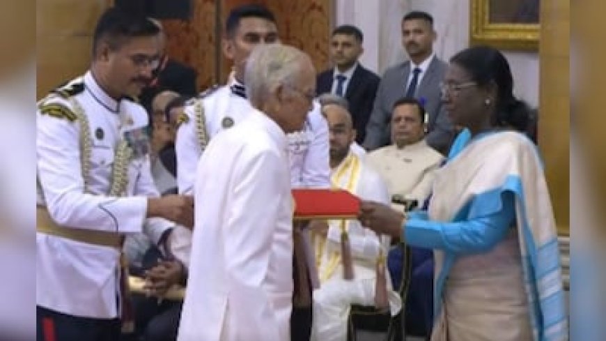 एमपी की चार और छत्तीसगढ़ की तीन हस्तियों को पद्म श्री, राष्ट्रपति मुर्मू ने सम्मान से नवाजा