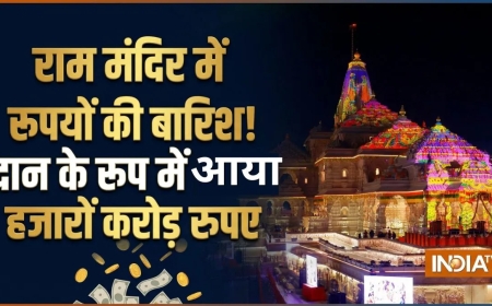अयोध्या के राम मंदिर में कितने करोड़ रुपए का दान आया? जानकर रह जाएंगे दंग, टैक्स की राशि भी है बहुत ज्यादा