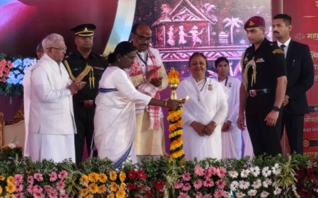 5 दिवसीय MP दौरे पर राष्ट्रपति द्रौपदी मुर्मू, बैतूल में जनजातीय महासम्मेलन को किया संबोधित, जबलपुर में सुरक्षा व्यवस्था कड़ी