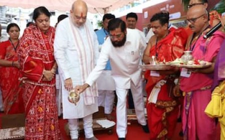 शिवसेना अब एक, कोई गुट नहीं बचा; अमित शाह ने एकनाथ शिंदे का परिचय देते हुए कसा उद्धव पर तंज