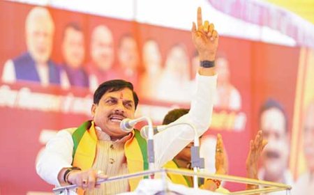 सीएम डॉ. मोहन ने भरी हुंकार, कहा- विकास का पर्याय है बीजेपी, कांग्रेस को केवल वोट से मतलब