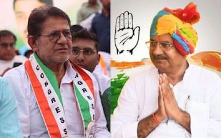 राजेंद्र भारती ने BJP के साथ मिलकर भितरघात किया, पार्टी से निकाला जाए'- कांग्रेस प्रत्याशी घनश्याम सिंह