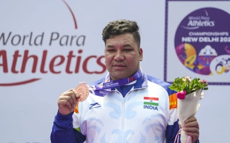 CWG 2026 में पैरा एथलेटिक्स में भारतीय खिलाड़ियों का जलवा, शॉटपुट में सोमन को मिला गोल्ड, जुयाल ने जीता सिल्वर