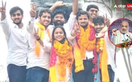 ये विजय परिषद की राष्ट्र..., ABVP की जीत पर अमित शाह से राजनाथ तक ने दी ऐसे बधाई