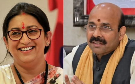 BJP ने जारी की प्रभारियों और सह प्रभारियों की लिस्ट, स्मृति ईरानी को छत्तीसगढ़-हरियाणा और हरीश द्विवेदी को बिहार-कर्नाटक की जिम्मेदारी