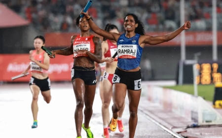 भारतीय महिला टीम ने 4x400 मीटर रिले में रचा इतिहास, भारत की झोली में आया छठा गोल्ड