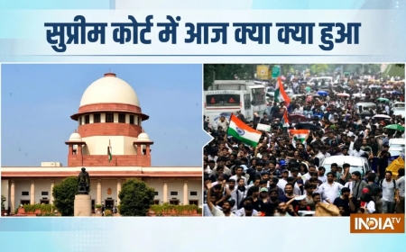 कोर्ट को कोई कोई डरा धमका नहीं सकता', दिल्ली प्रोटेस्ट पर SC में आज क्या क्या हुआ, 10 प्वाइंट्स में जानें