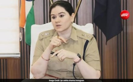 IPS अंकिता शर्मा को AK-47 से फायर पर नोट‍िस, पुलिस मुख्यालय ने मांगा स्पष्टीकरण, विजयदशमी का VIDEO हुआ वायरल