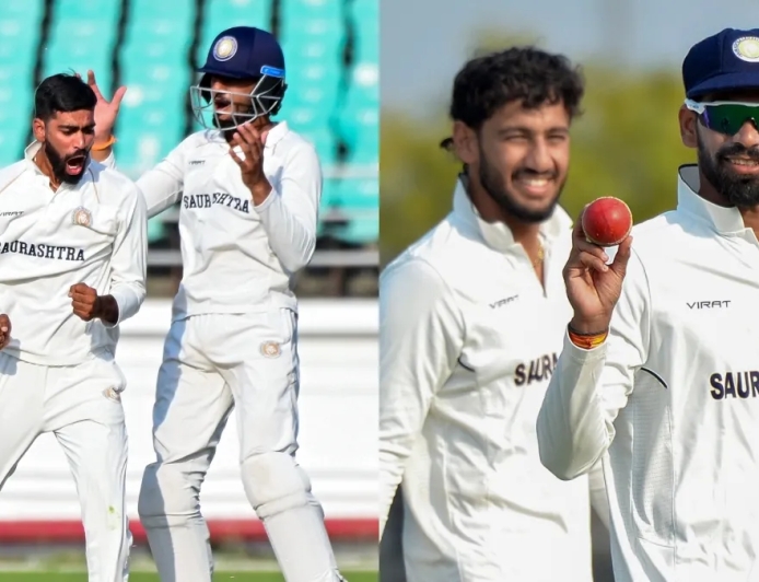 पार्थ भुट ने रणजी ट्रॉफी में रचा इतिहास, 17 रन देकर झटके 8 विकेट, सौराष्ट्र को दिलाई बड़ी जीत