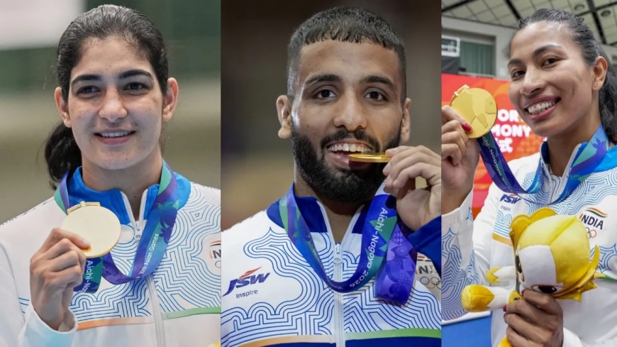 एशियन गेम्स के 13वें दिन हुई गोल्ड मेडल की बारिश, 16 स्वर्ण पदक के साथ भारत टॉप-5 में