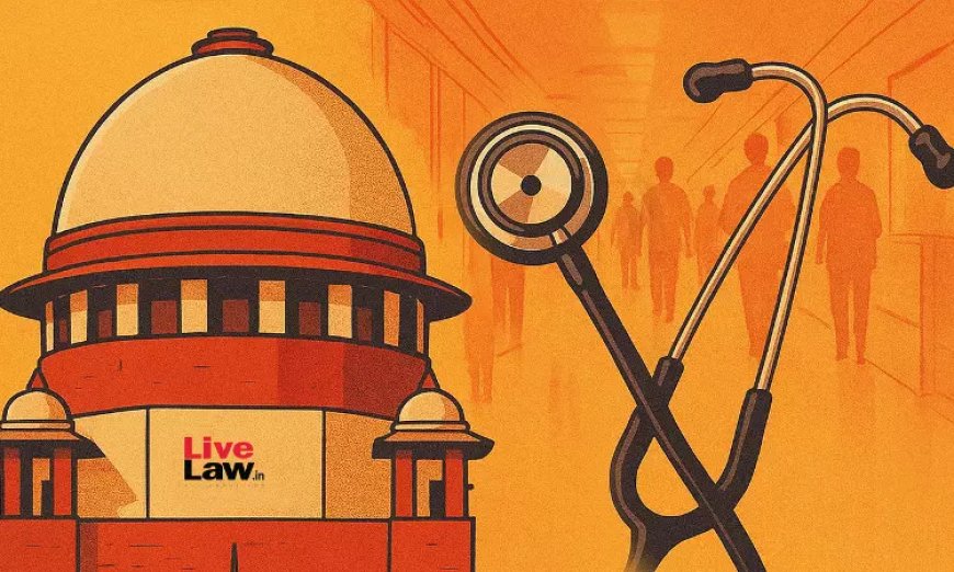 मेडिकल प्रोफेशनल्स को डराने या उन पर हमला करने की किसी भी कोशिश को बर्दाश्त नहीं किया जा सकता: सुप्रीम कोर्ट