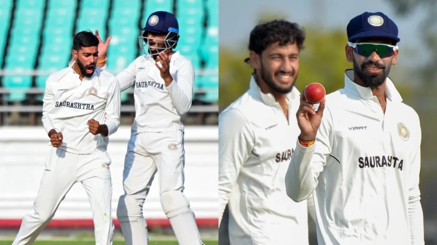 पार्थ भुट ने रणजी ट्रॉफी में रचा इतिहास, 17 रन देकर झटके 8 विकेट, सौराष्ट्र को दिलाई बड़ी जीत